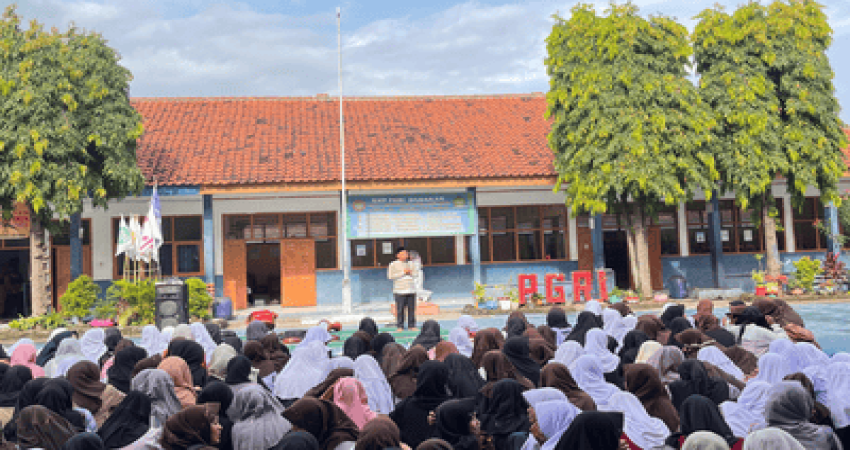 Refleksi Perjalanan Agung Nabi, Siswa SMP PGRI Babakan Antusias Ikuti Peringatan Isra Mi'raj